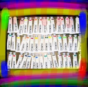 Acrylic Paint 25 Random Tubes, 59ML